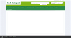 Desktop Screenshot of koch-reit-sport.de